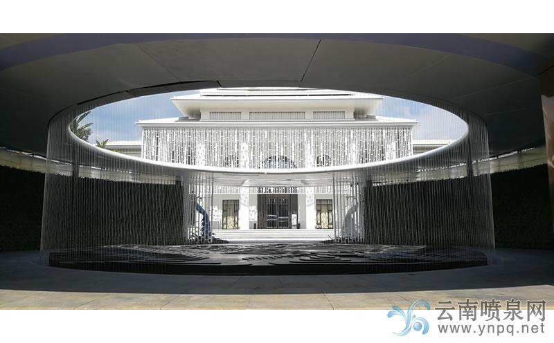 冷霧工程設(shè)計——西雙版納文旅城售樓部冷霧系統(tǒng)