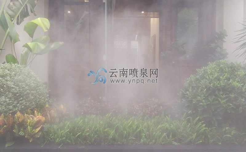 霧化工程-西雙版納萬達度假區(qū)多處高壓冷霧工程